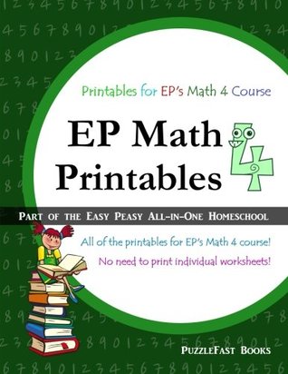 Read EP Math 4 Printables: Part of the Easy Peasy All-in-One Homeschool - Puzzlefast file in PDF