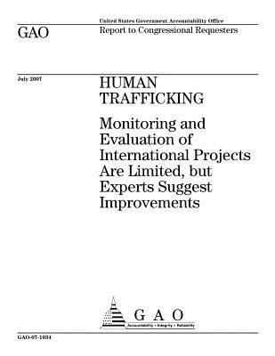 Read Human Trafficking: Monitoring and Evaluation of International Projects Are Limited, But Experts Suggest Improvements - U.S. Government Accountability Office file in PDF