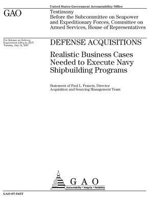 Read Defense Acquisitions: Realistic Business Cases Needed to Execute Navy Shipbuilding Programs - U.S. Government Accountability Office file in ePub
