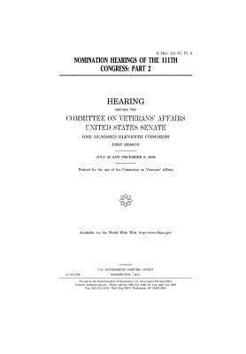 Download Nomination Hearings of the 111th Congress. PT. 2 - U.S. Congress | PDF