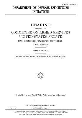 Read online Department of Defense Efficiencies Initiatives - U.S. Congress | ePub