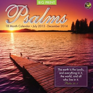 Read online 2014 18-Month Psalms (Big Print) Wall Calendar - NOT A BOOK file in PDF