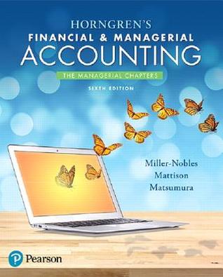Download Horngren's Financial & Managerial Accounting, the Managerial Chapters - Tracie L. Nobles file in ePub