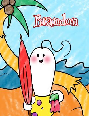 Read Brandon: Personalized Children's Coloring Book, Ima Gonna Color My Day at the Beach - NOT A BOOK file in ePub