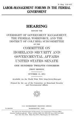 Read online Labor-Management Forums in the Federal Government - U.S. Congress file in PDF