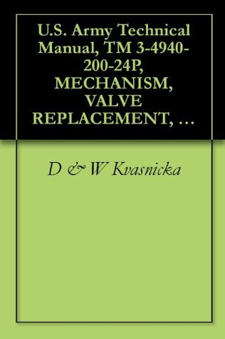 Download U.S. Army Technical Manual, TM 3-4940-200-24P, MECHANISM, VALVE REPLACEMENT, M1, (FSN 4940-368-6190), 1972 - D & W Kvasnicka file in PDF