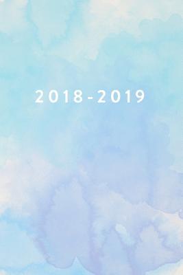 Read online 2018 - 2019, 18 Month Weekly & Monthly Planner: Blue Watercolor, Daily, Weekly, Monthly, January 2018 - June 2019 - NOT A BOOK file in PDF