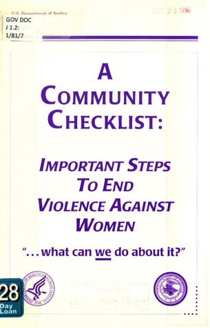 Read online A Community Checklist: Important steps to end violence against women: --what can we do about it? - Advisory Council on Violence against Women | ePub